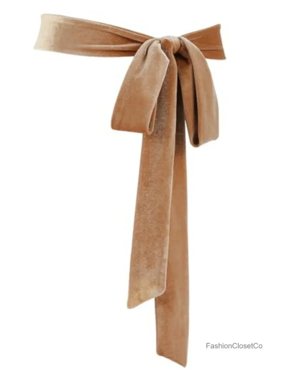 Velvet Sash Belt for Women, Wedding Waist Tie Scarf, 1.97